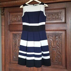 NWOT Ralph Lauren Striped A-line Dress